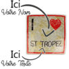 PLAT MOSAIQUE Personnalisable par 12 pièces