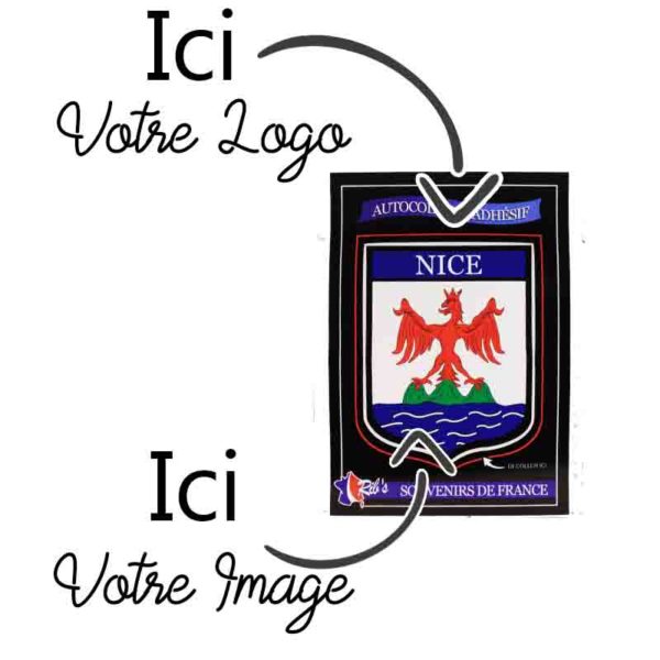 Autocollant Blason Flandre SC | Vinyle Résistant Intempéries, 10x9 Cm, Fabrication Française | Pour Vitre Voiture, Carrosserie