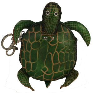 PORTE MONNAIE CUIR TORTUE