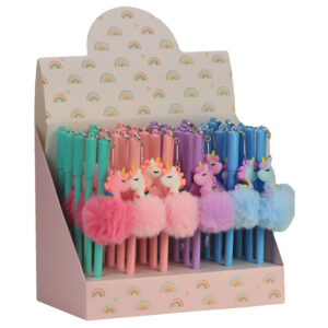 STYLO POMPON LICORNE