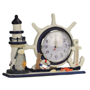 HORLOGE MARINE AVEC THERMOMETRE